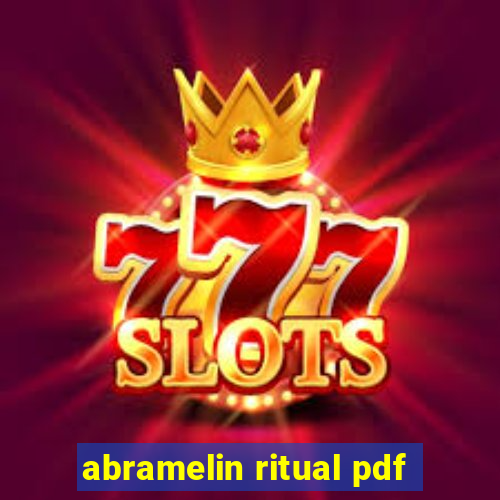 abramelin ritual pdf
