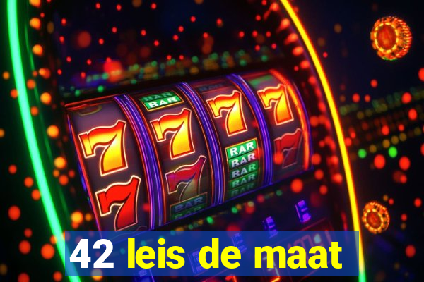 42 leis de maat