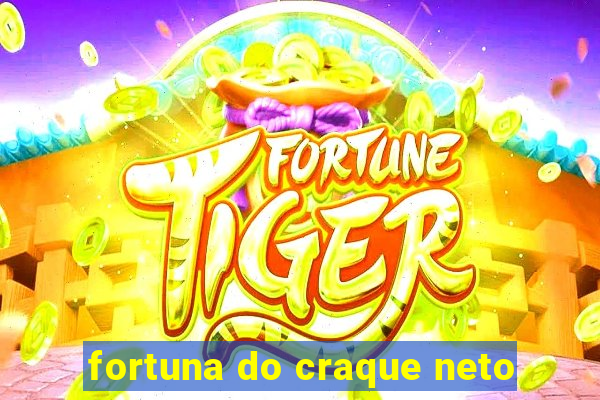 fortuna do craque neto