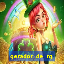 gerador de rg frente e verso