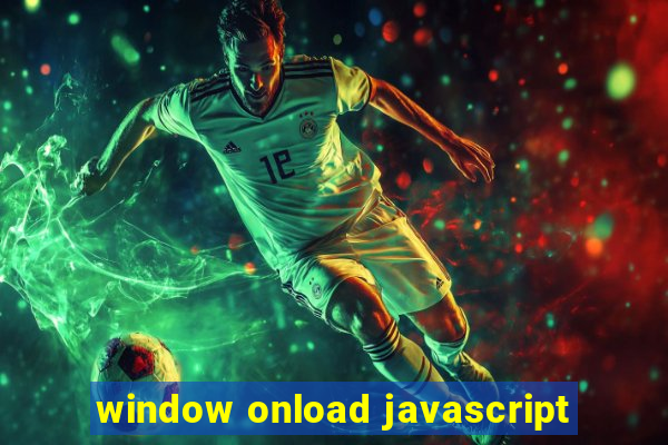 window onload javascript