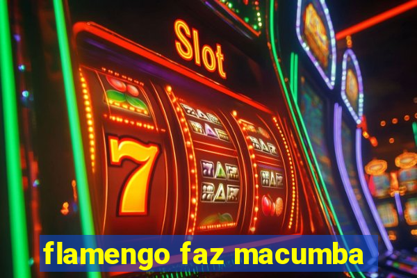 flamengo faz macumba