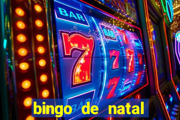 bingo de natal para imprimir gratis