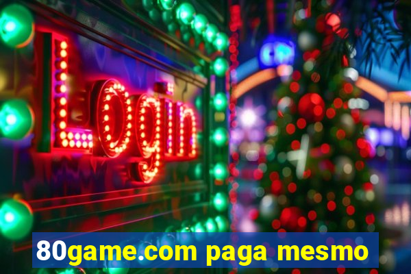 80game.com paga mesmo