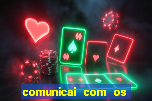 comunicai com os santos nas suas necessidades segui a hospitalidade