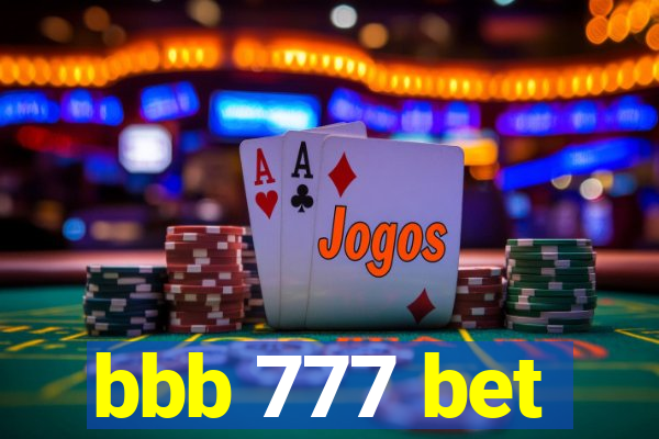 bbb 777 bet