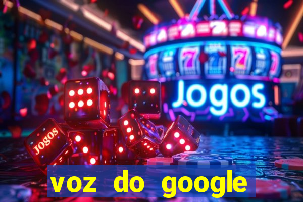 voz do google tradutor homem
