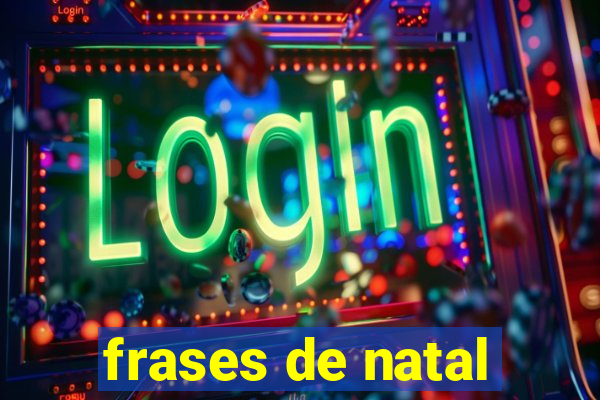 frases de natal