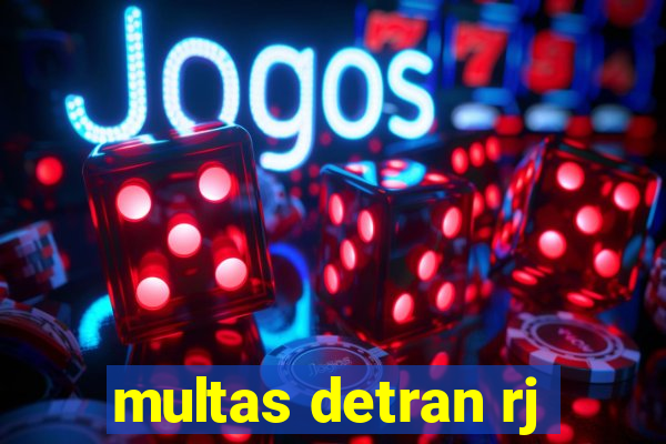 multas detran rj