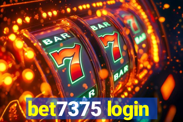 bet7375 login