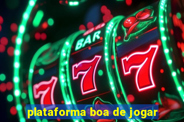 plataforma boa de jogar