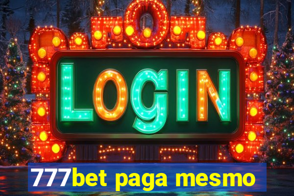 777bet paga mesmo