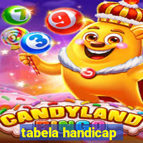 tabela handicap