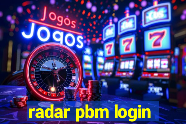radar pbm login