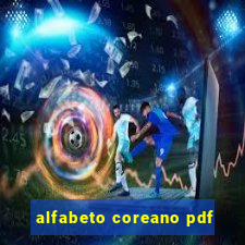 alfabeto coreano pdf
