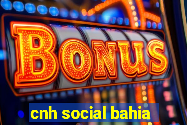 cnh social bahia