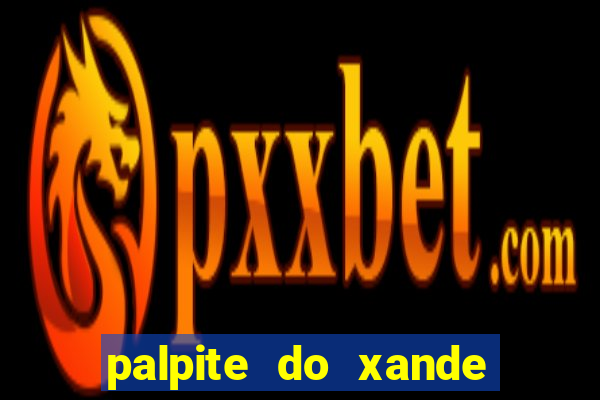 palpite do xande para hoje