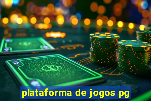 plataforma de jogos pg