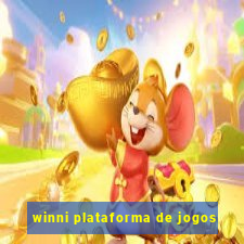 winni plataforma de jogos