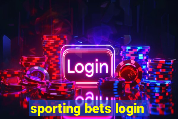 sporting bets login