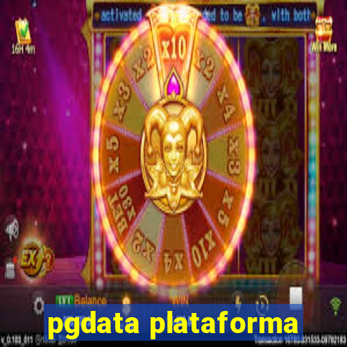 pgdata plataforma