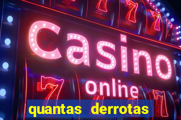 quantas derrotas teve o flamengo em 2019