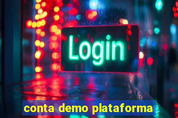 conta demo plataforma