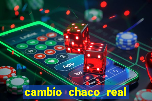 cambio chaco real en guarani