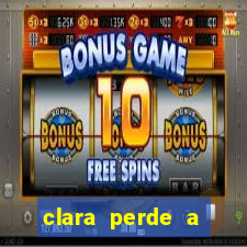 clara perde a fortuna para fabiana