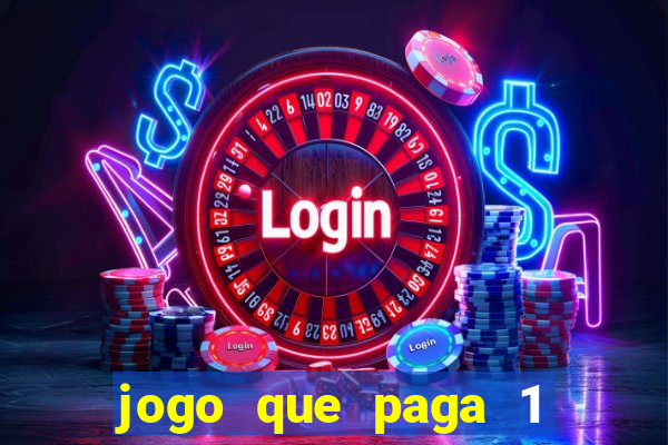 jogo que paga 1 real no pix