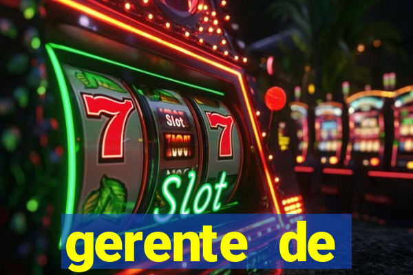 gerente de plataforma slots
