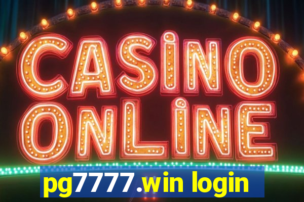 pg7777.win login