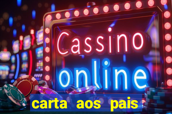 carta aos pais rubem alves