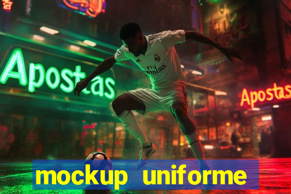 mockup uniforme futebol psd free