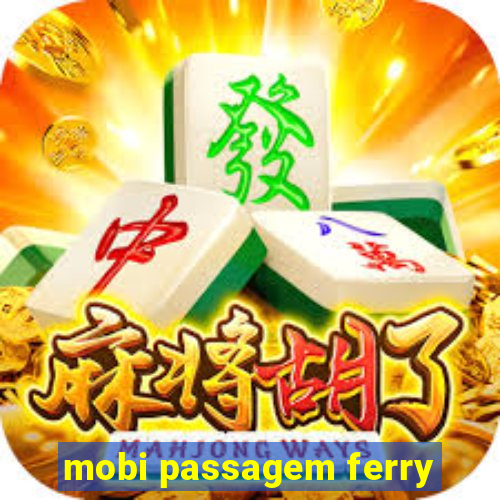 mobi passagem ferry