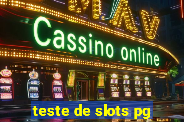 teste de slots pg