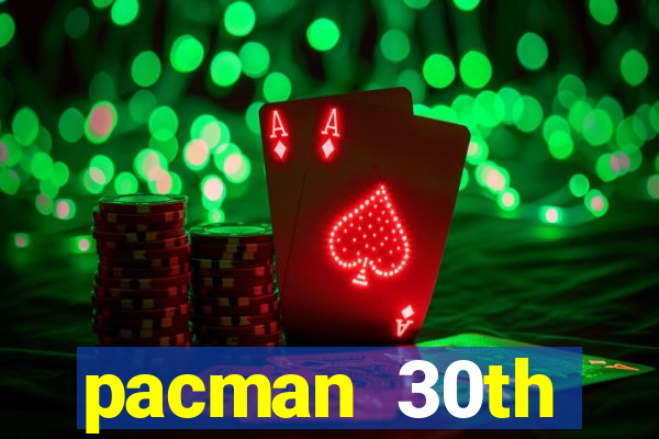 pacman 30th anniversary sonic