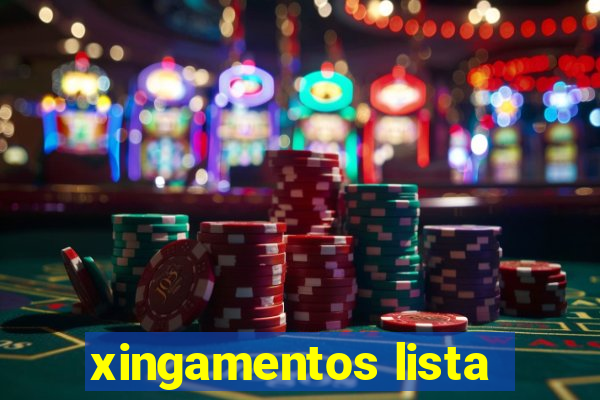 xingamentos lista
