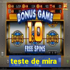 teste de mira