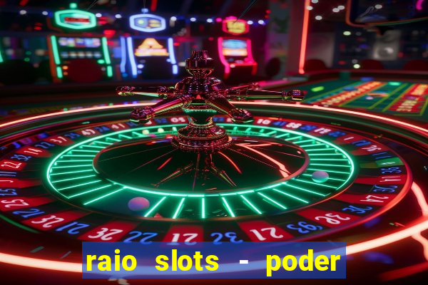 raio slots - poder de zéus