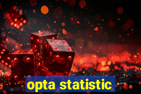 opta statistic