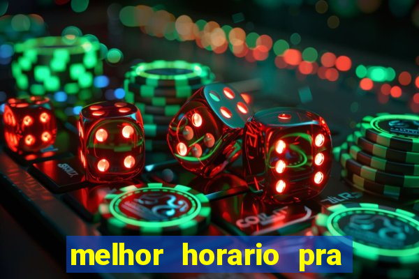 melhor horario pra jogar fortune rabbit