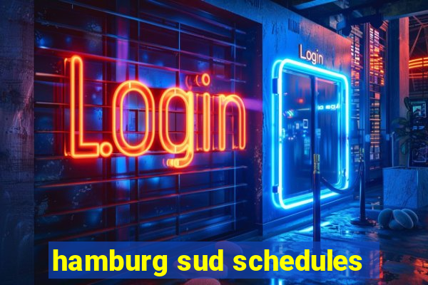 hamburg sud schedules