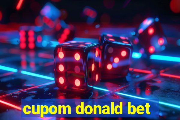 cupom donald bet