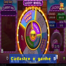 Cadastre e ganhe 5 reais para apostar