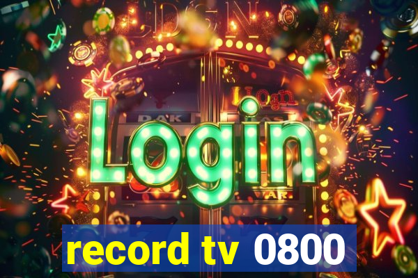 record tv 0800