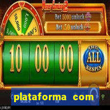 plataforma com deposito minimo de 5 reais