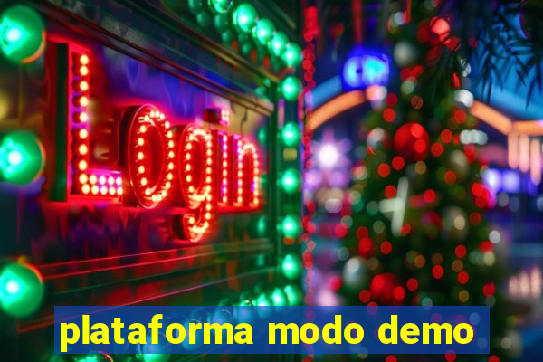 plataforma modo demo