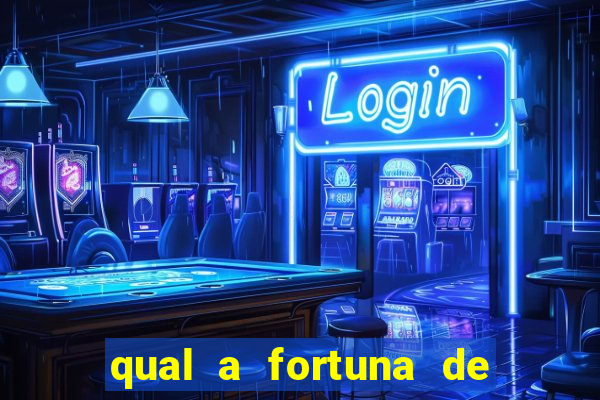 qual a fortuna de mari maria