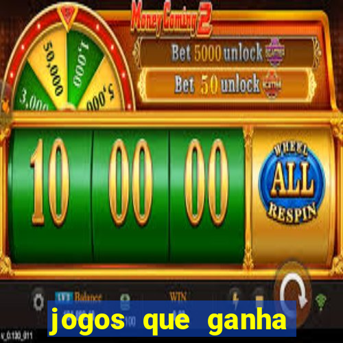 jogos que ganha dinheiro de verdade sem pagar nada